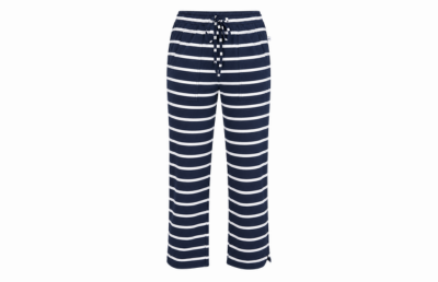 Navy White Stripe