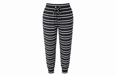 Navy White Stripe