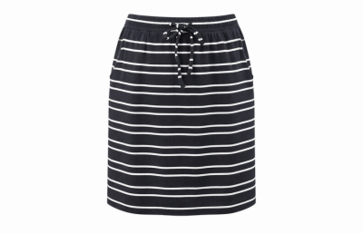 Navy White Stripe