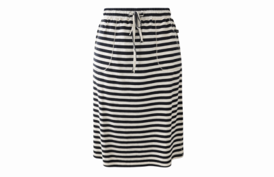 Black Beige Stripe