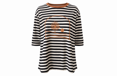 Black Beige Stripe