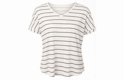 Ecru Chocolate Stripe