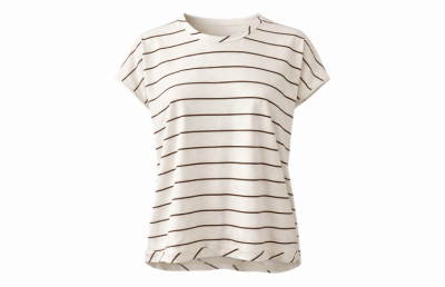 Ecru Chocolate Stripe